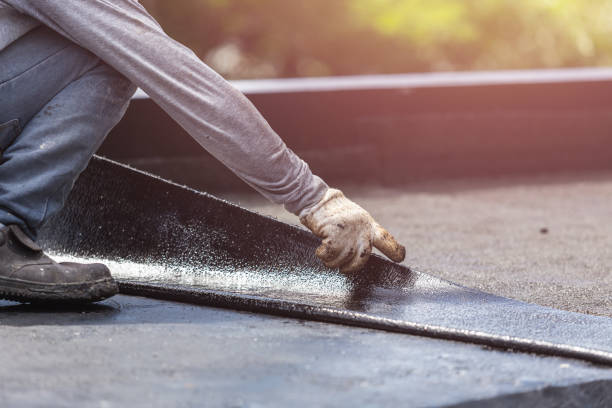 Professional Exterior Waterproofing technician working in Hammond, WI